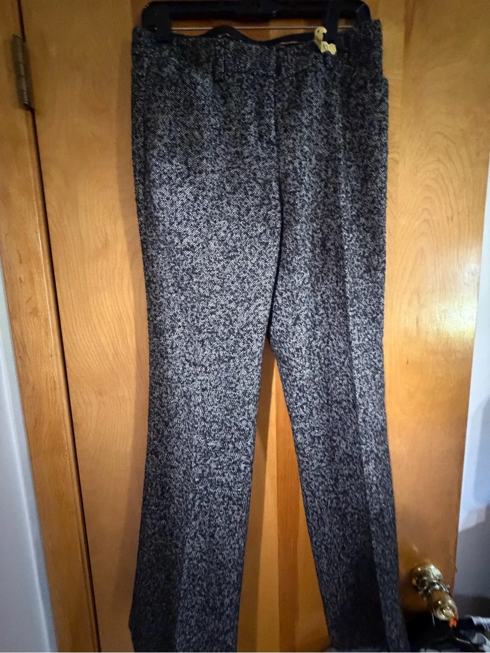 Express Gray Tweed Boot Cut Pants